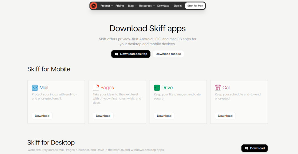 Email : Skiff